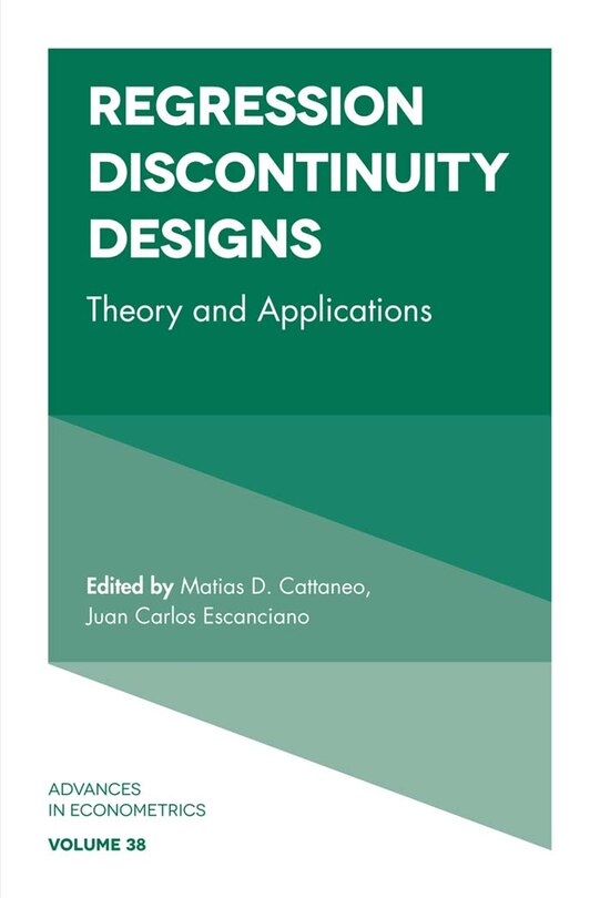 Couverture_Regression Discontinuity Designs