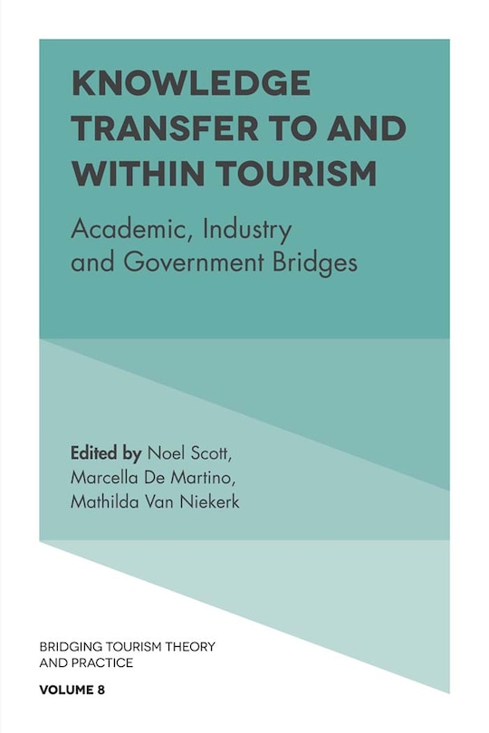 Couverture_Knowledge Transfer To and Within Tourism