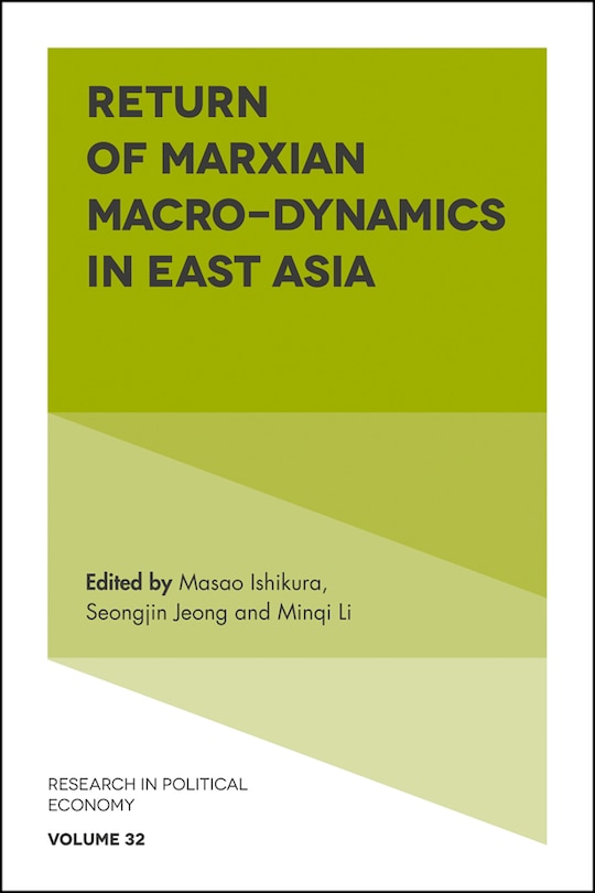 Couverture_Return of Marxian Macro-dynamics in East Asia