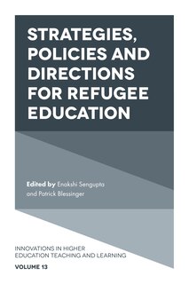 Front cover_Strategies, Policies and Directions for Refugee Education