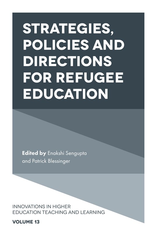 Front cover_Strategies, Policies and Directions for Refugee Education