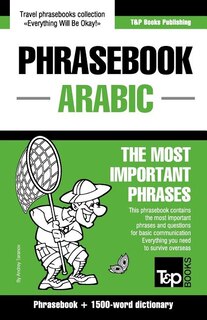 Front cover_English-arabic Phrasebook And 1500-word Dictionary