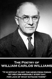 Front cover_The Poetry of William Carlos Williams