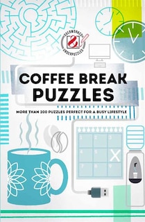 Front cover_Overworked & Underpuzzled: Coffee Break Puzzles