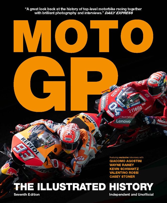 Front cover_The Illustrated History Of Moto Gp