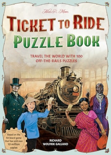 Front cover_Ticket To Ride Puzzle Book