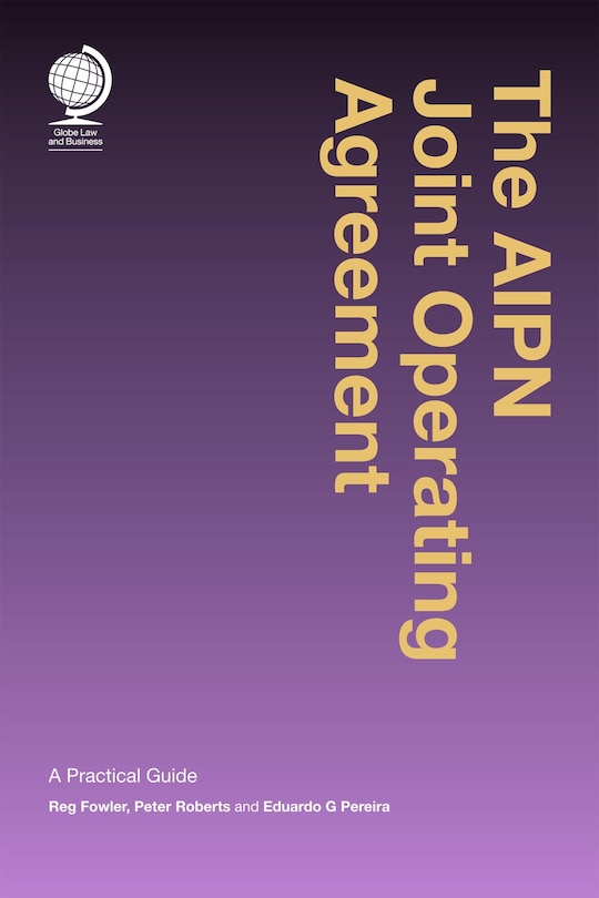 Front cover_The AIPN Joint Operating Agreement