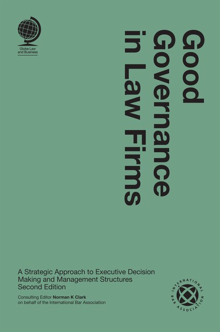 Front cover_Good Governance in Law Firms