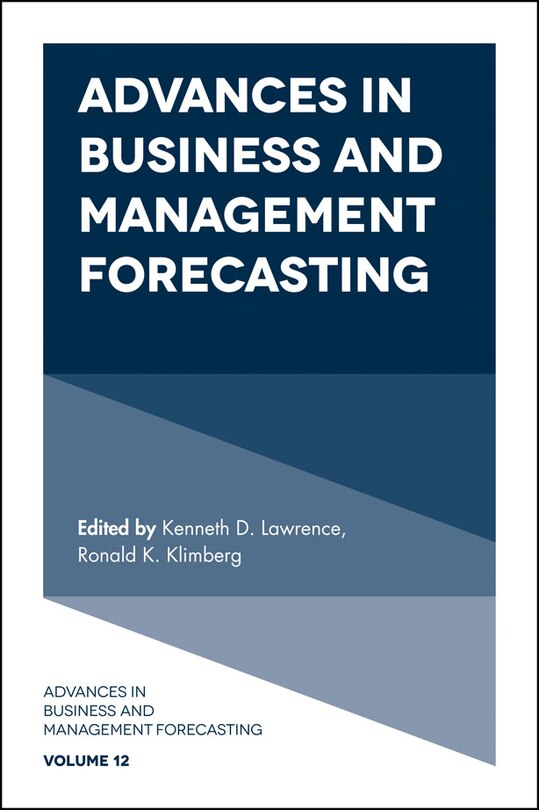 Front cover_Advances in Business and Management Forecasting