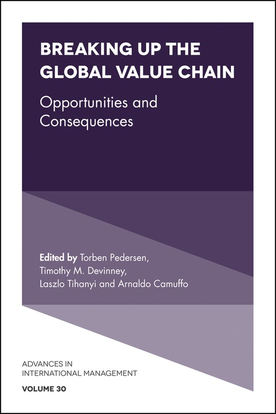Couverture_Breaking up the Global Value Chain