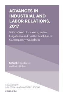 Front cover_Advances in Industrial and Labor Relations, 2017