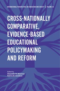 Couverture_Cross-nationally Comparative, Evidence-based Educational Policymaking and Reform