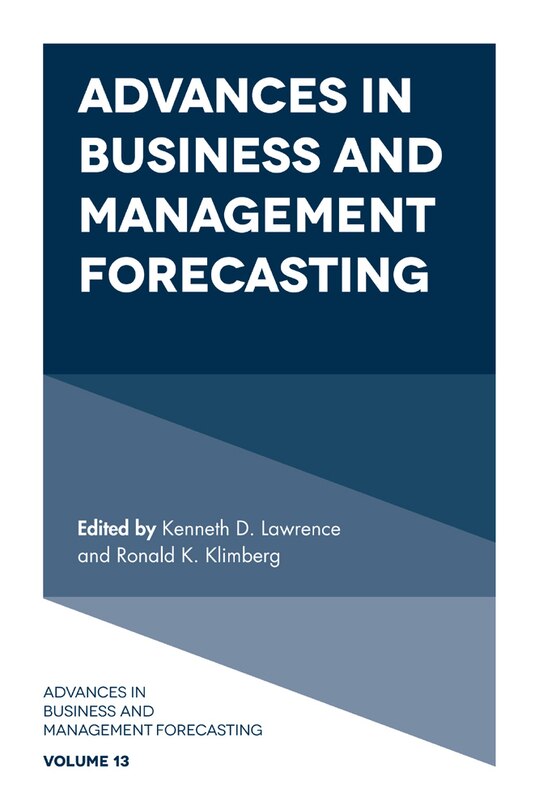 Couverture_Advances in Business and Management Forecasting