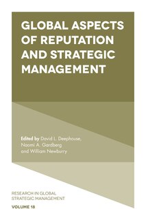 Couverture_Global Aspects of Reputation and Strategic Management