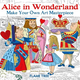 Couverture_Alice In Wonderland (art Colouring Book)