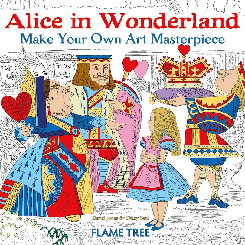 Couverture_Alice In Wonderland (art Colouring Book)