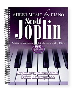 Front cover_Scott Joplin: Sheet Music For Piano