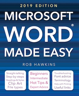 Front cover_Microsoft Word Made Easy (2019 Edition)