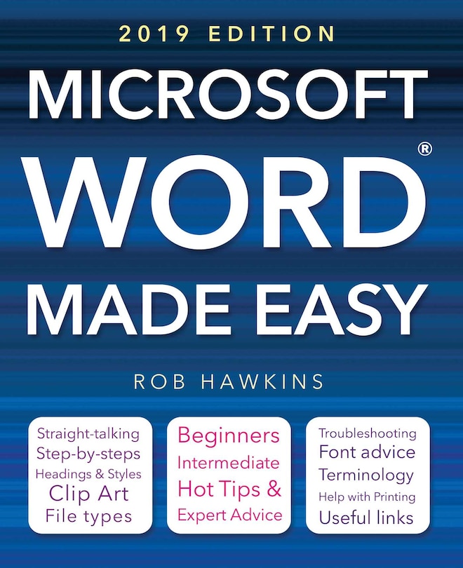 Front cover_Microsoft Word Made Easy (2019 Edition)