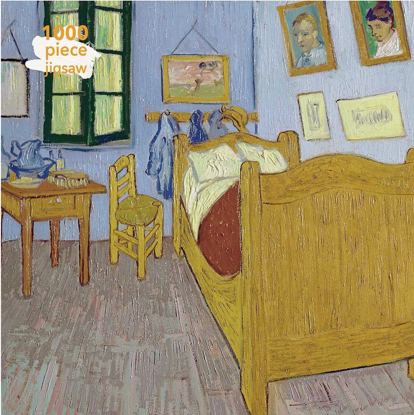 Adult Jigsaw Puzzle Vincent van Gogh: Bedroom at Arles: 1000-piece Jigsaw Puzzles