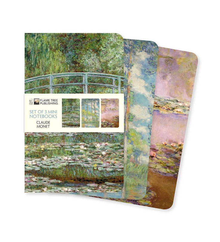 Front cover_Claude Monet Mini Notebook Collection