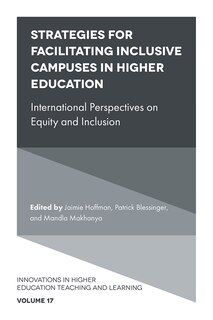 Front cover_Strategies for Facilitating Inclusive Campuses in Higher Education