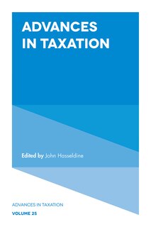 Front cover_Advances in Taxation