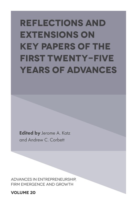 Couverture_Reflections and Extensions on Key Papers of the First Twenty-Five Years of Advances