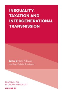 Front cover_Inequality, Taxation, and Intergenerational Transmission