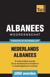 Front cover_Thematische woordenschat Nederlands-Albanees - 3000 woorden