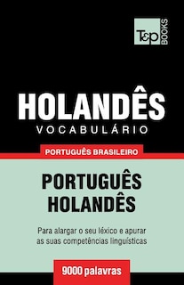 Couverture_Vocabulário Português Brasileiro-Holandês - 9000 palavras