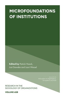 Couverture_Microfoundations of Institutions
