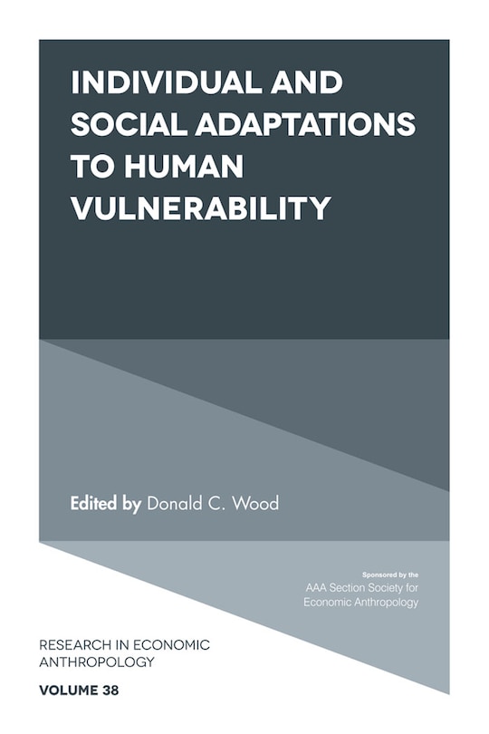 Couverture_Individual and Social Adaptions to Human Vulnerability