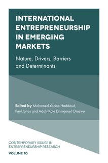 Couverture_International Entrepreneurship in Emerging Markets