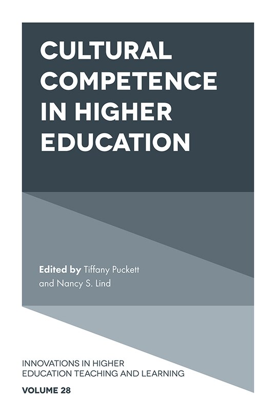 Couverture_Cultural Competence in Higher Education