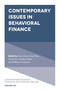 Couverture_Contemporary Issues in Behavioral Finance