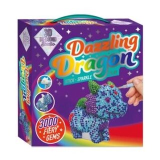 Front cover_DAZZLING DRAGON 3D DIAMOND ART