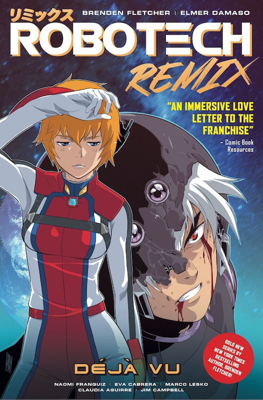 Front cover_Robotech Remix Vol. 1: Deja Vu (Graphic Novel)