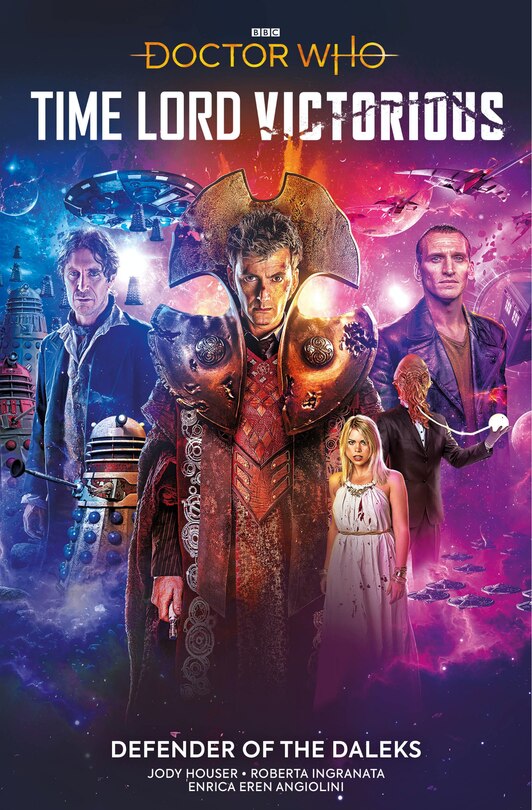 Front cover_Doctor Who: Time Lord Victorious: Defender of the Daleks (Graphic Novel)