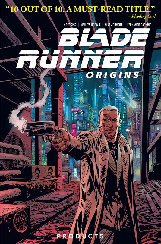 Front cover_Blade Runner: Origins Vol. 1: Products (Graphic Novel)
