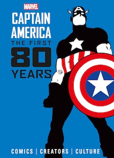 Couverture_Marvel's Captain America: The First 80 Years