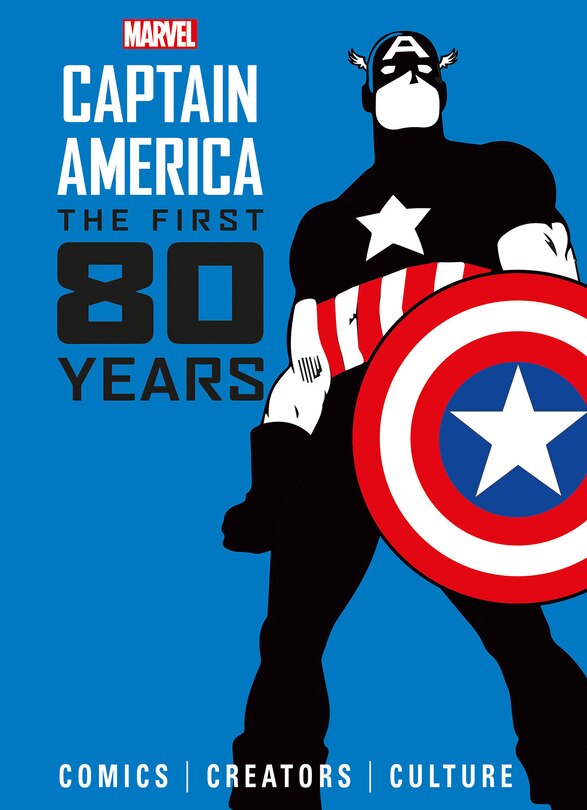 Couverture_Marvel's Captain America: The First 80 Years