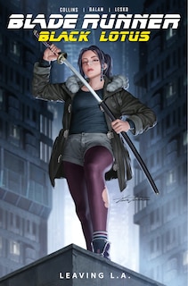 Front cover_Blade Runner Black Lotus: Leaving L.A. (Graphic Novel)