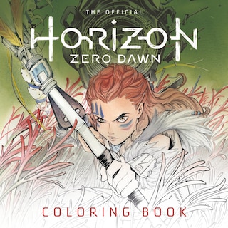 Front cover_The Official Horizon Zero Dawn Coloring Book