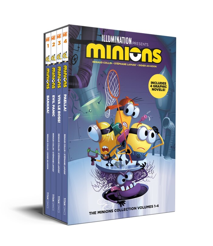 Front cover_Minions Vol.1-4 Slipcase Set