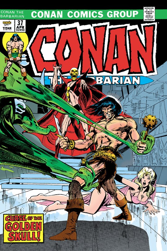 Front cover_Conan The Barbarian: The Original Comics Omnibus Vol.2