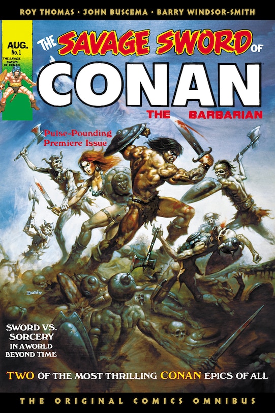 Front cover_The Savage Sword of Conan: The Original Comics Omnibus Vol.1