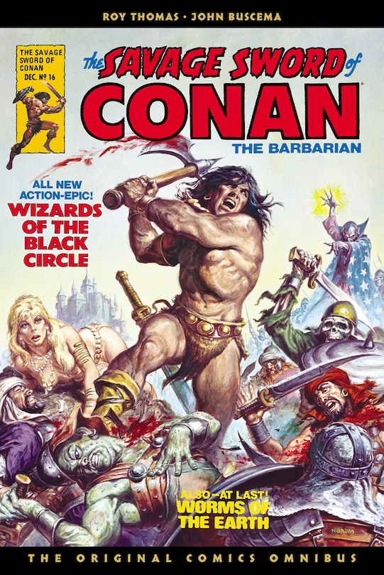 Front cover_The Savage Sword of Conan: The Original Comics Omnibus Vol.2