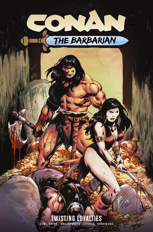 Front cover_Conan the Barbarian Vol. 5 Twisting Loyalties