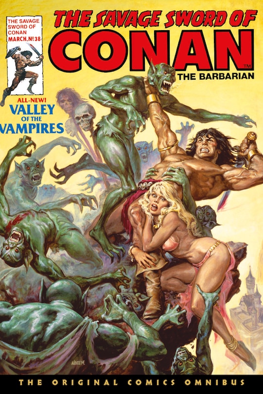 Front cover_The Savage Sword of Conan: The Original Comics Omnibus Vol.3